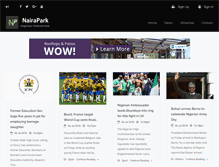 Tablet Screenshot of nairapark.com